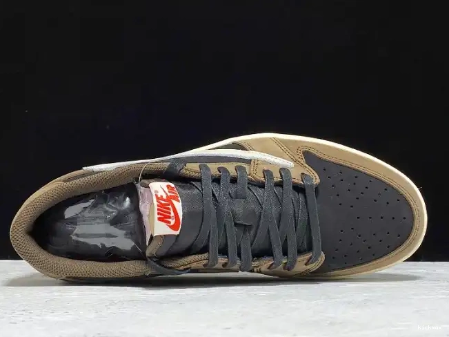 Rep MAX Scott Air SP CQ4277-001 Dark OG 1 Jordan Mocha Low Travis x 0419